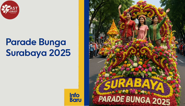 Gambar Parade Bunga Surabaya 2025